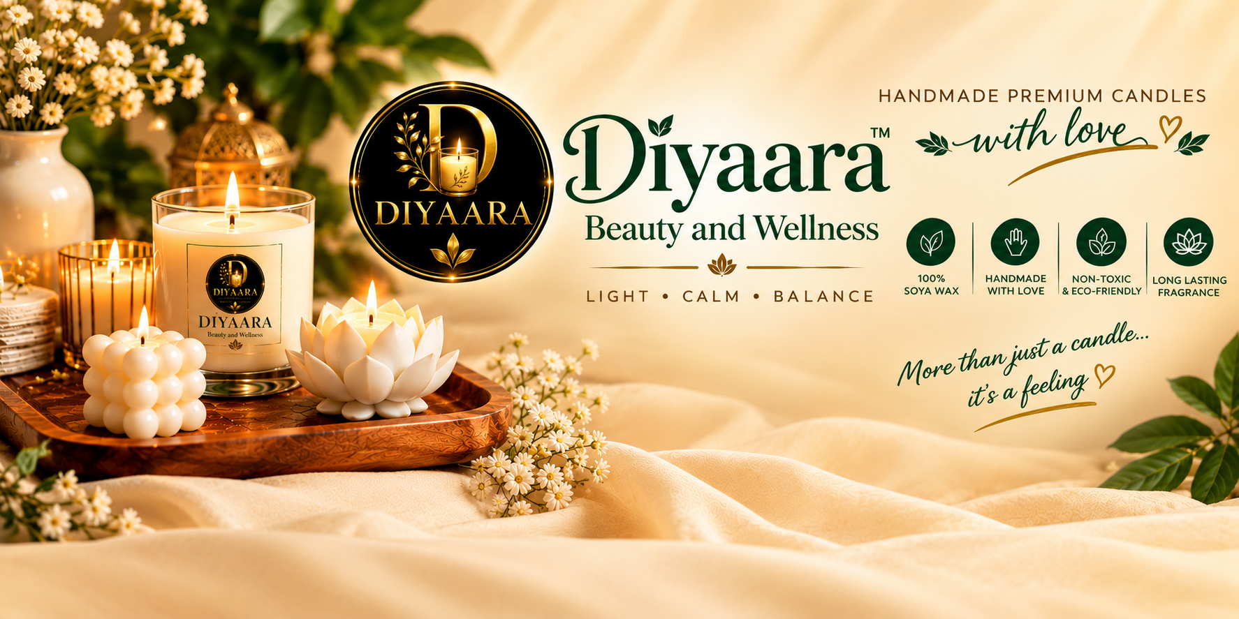 Diyaara Beauty and Wellness banner