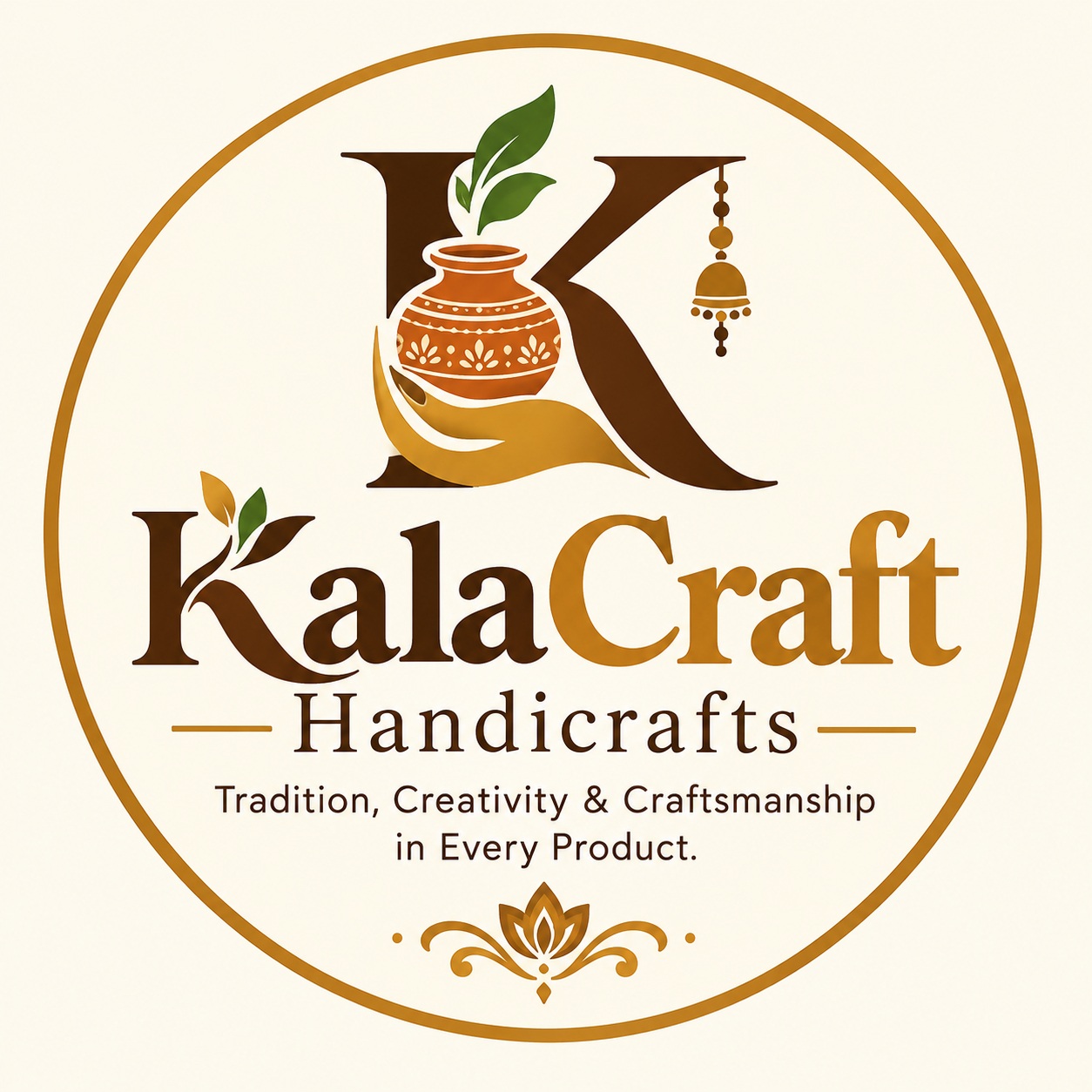 KalaCraft Handicrafts – Bringing Tradition & Creativity to Your Home logo