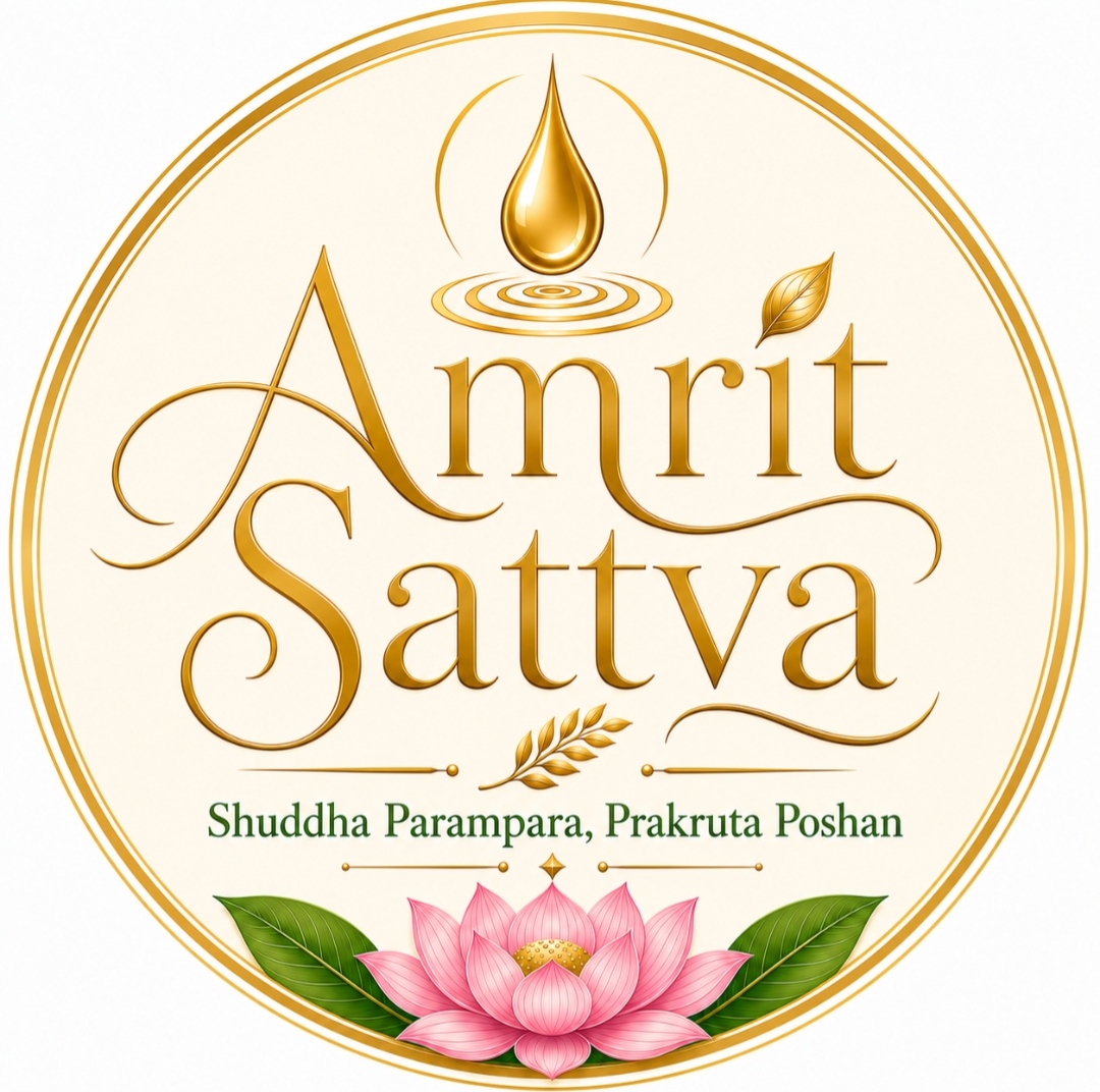 Amrit Sattva logo