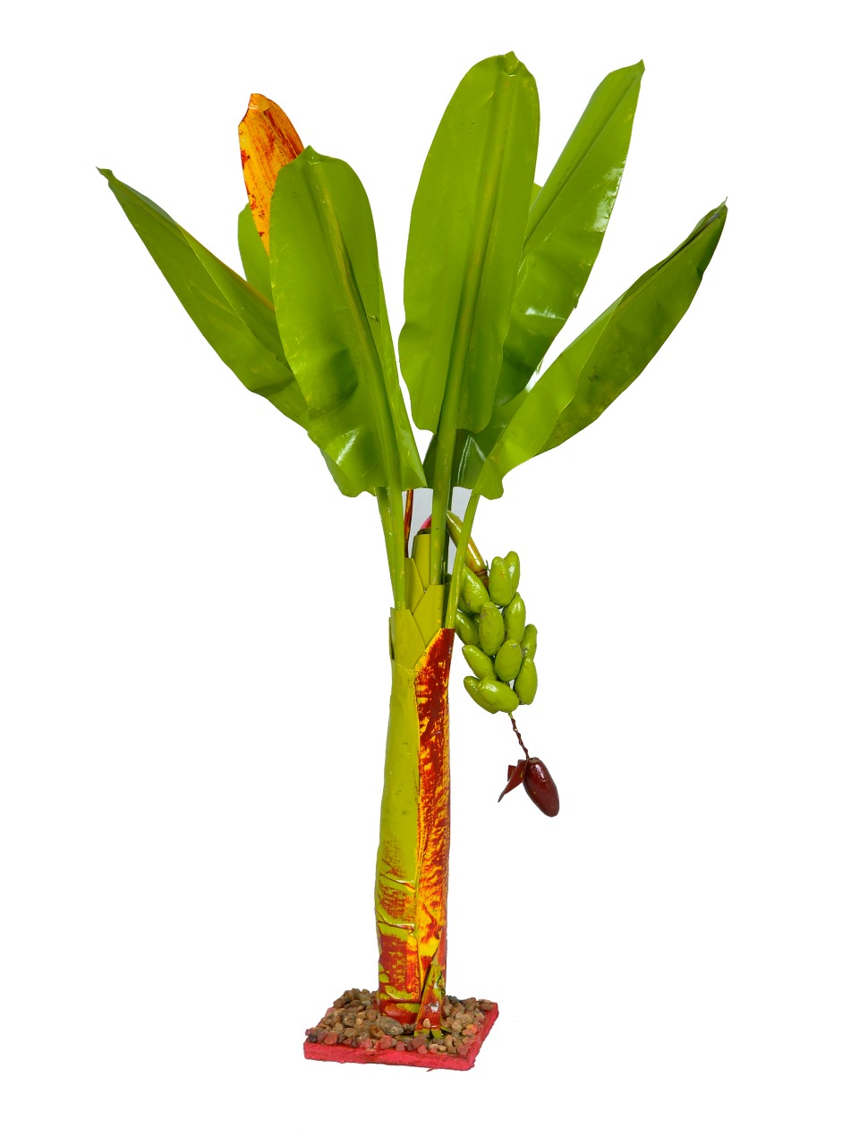 simonart and printing handicarft Banana Tree 45 cm one pcs home decor